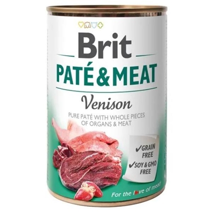 Picture of Brit Care Dog Can Paté & Meat Venison 400g